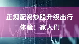 正规配资炒股升级出行体验！家人们